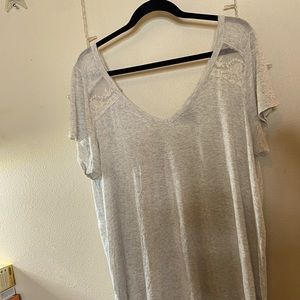 Torrid Shirt With Lace Insets Size 2X